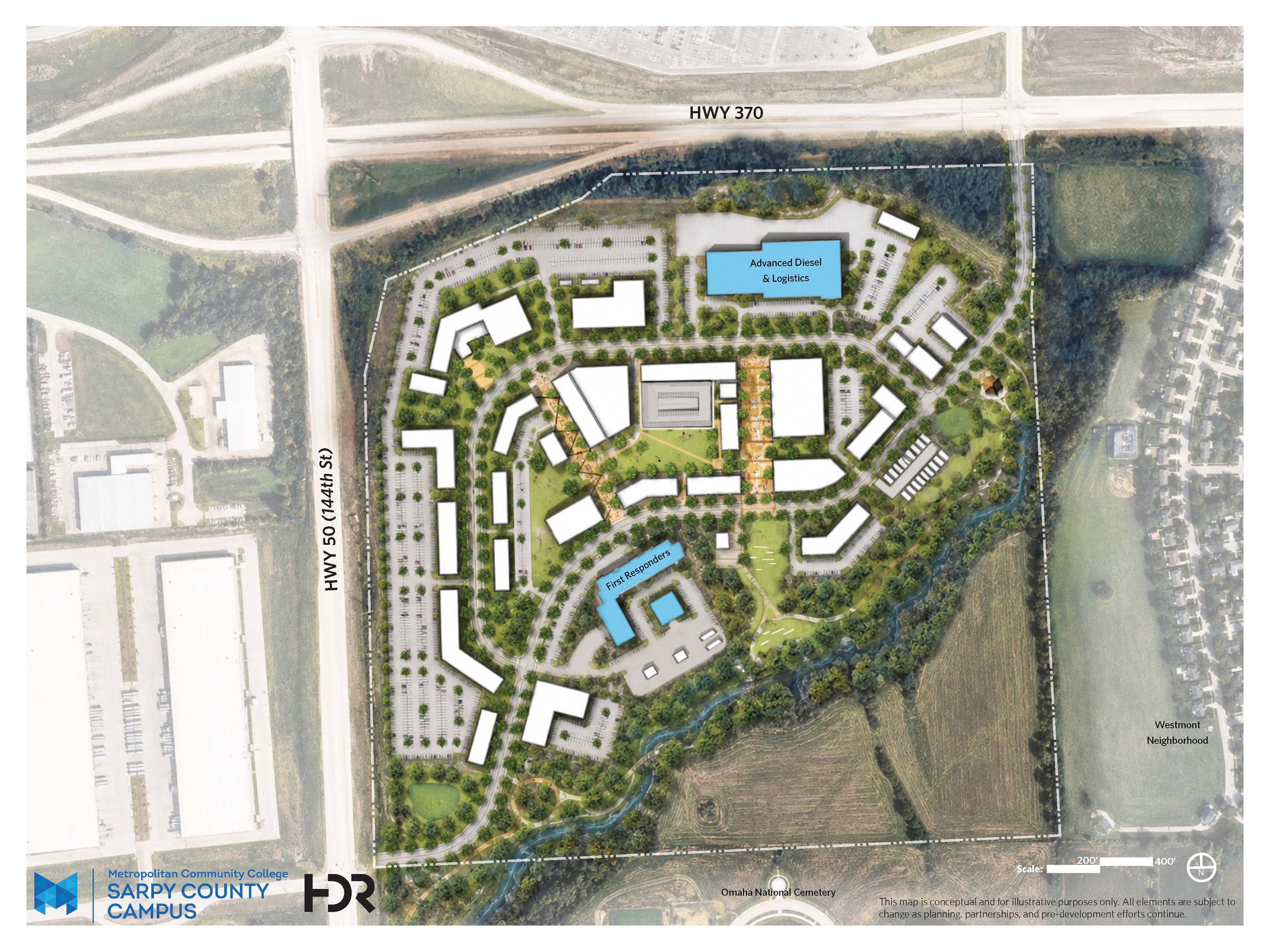 Conceptual Campus Site Plan