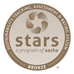 Sustainability tracking, assessment and rating system bronze seal