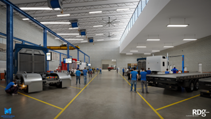 Picture of warehouse