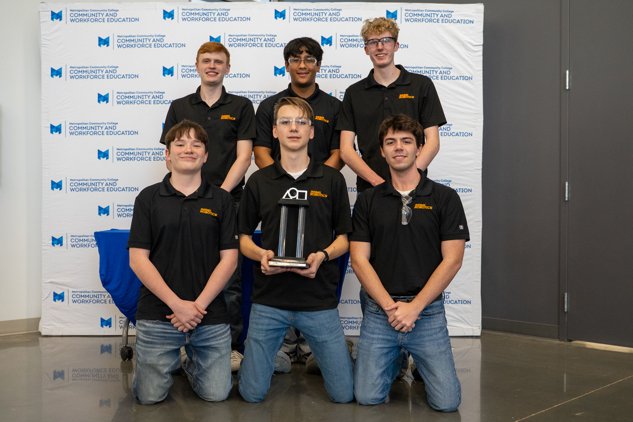 Inspire Award (first place) — Rebel Robotics