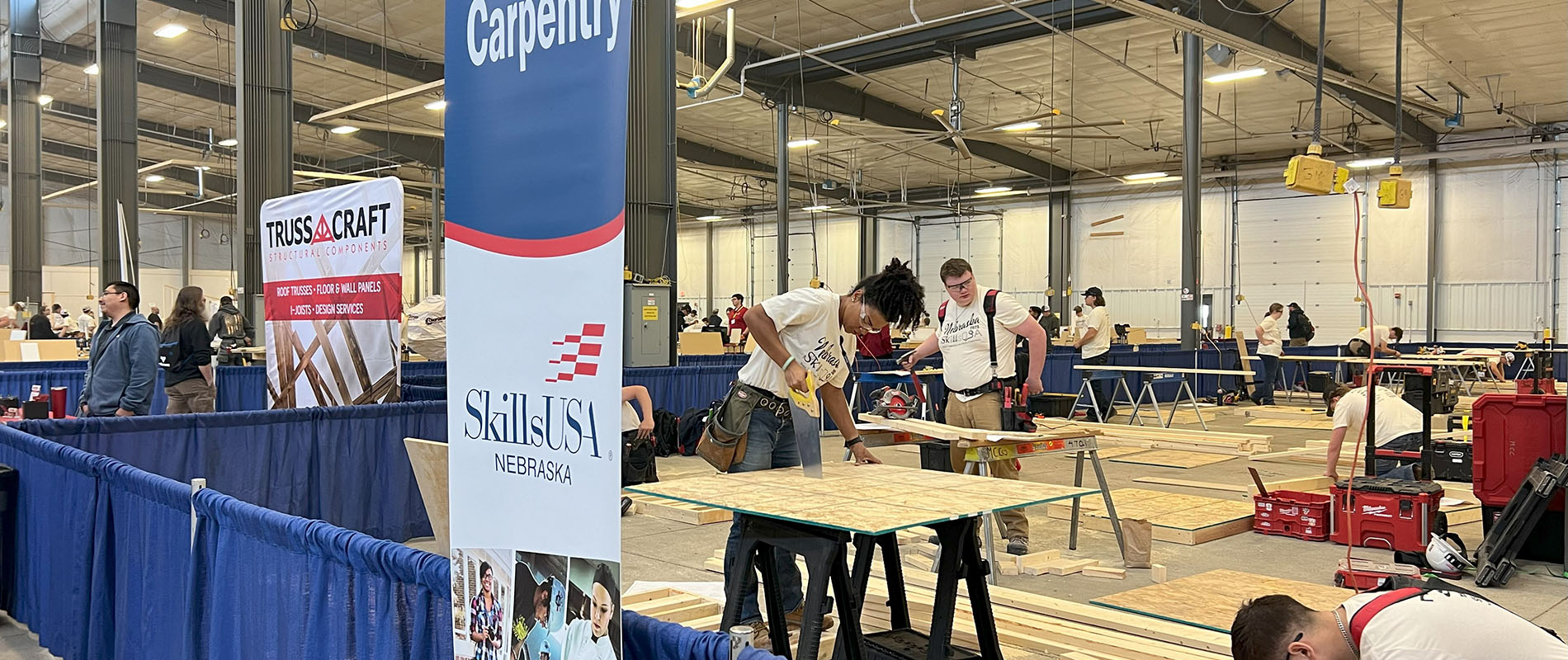 MCC student competes in carpentry competition at SkillsUSA Nebraska