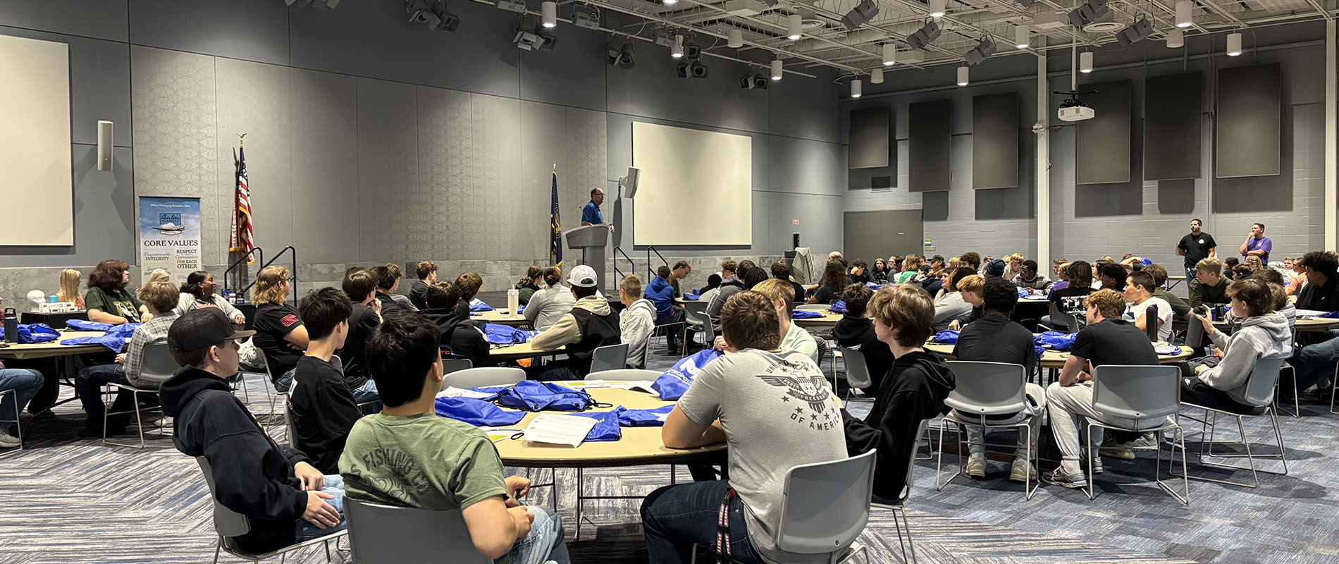 MCC Students at a Press Conference